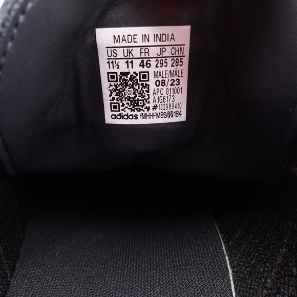 NEW adidas Originals Samba OG Leather Sneakers IG6173 Carbon - Picture 6 of 9